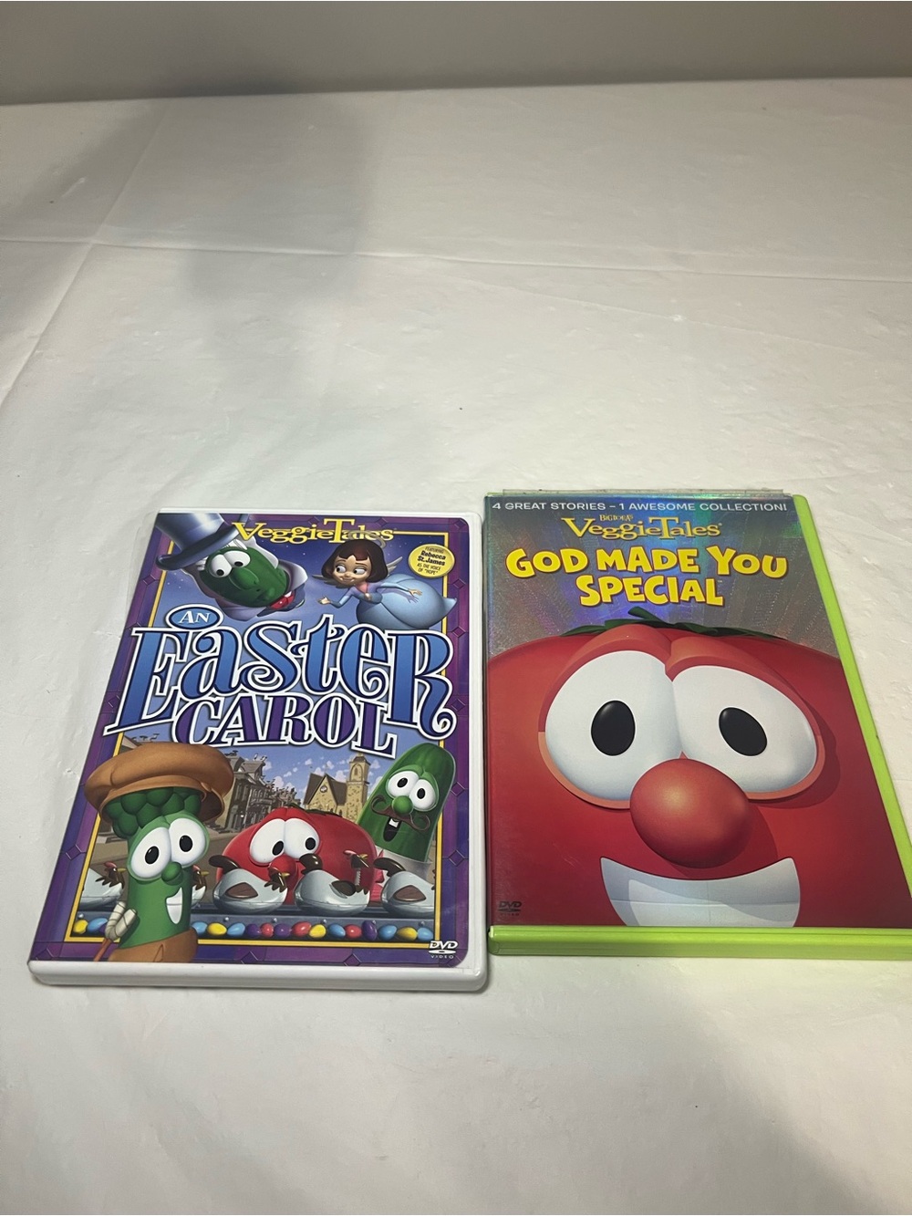 VeggieTales DVD Lot - An Easter Carol & God Made You Special